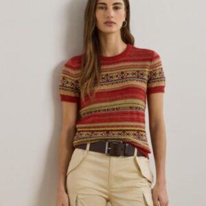 Lauren Ralph Lauren Multicolor Striped women’s Sweater XL